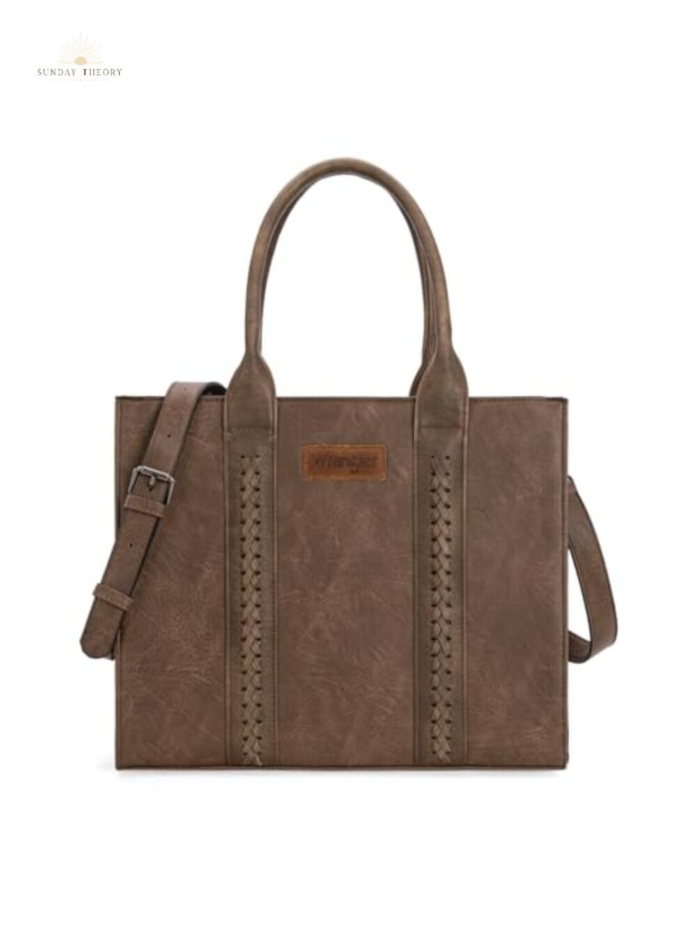 Wrangler by Montana West Large Tote Bag Woven Satchel Purse for Women Work
